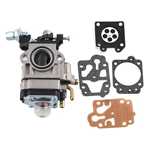 Zerodis Carburador para cortacésped, carburador para cortadora de césped con Kit de reparación para CG430 CG520 BC430 BC520 Kits de Reparación Carburador de Aleación de Aluminio para Desbrozadora