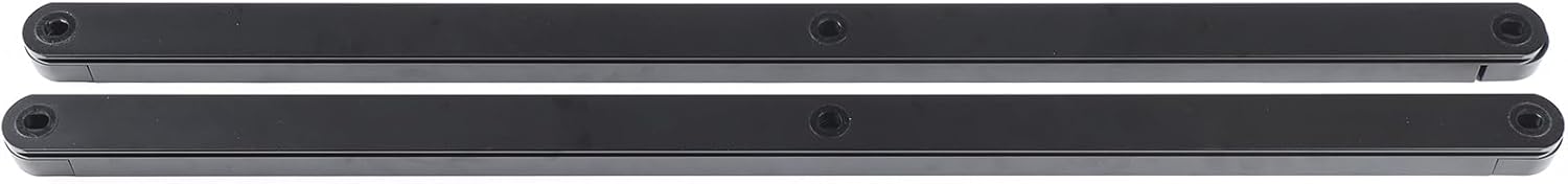 Interior Utility Rails for INEOS Grenadier Accessories 2020-2026, Rear Trunk Floor Expansion Rail Slot Utility Tie-Down Rail, Inner Rear Cargo Floor L-Track Rails Rack Shelves, Aluminum Alloy (Black)