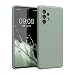 Produktbild kwmobile Hülle kompatibel mit Samsung Galaxy A52 / A52 5G / A52s 5G - Hülle Silikon gummiert - Handyhülle - Handy Case in Graugrün