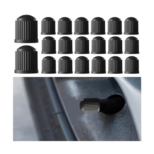 Ywdiml Car Tire Valve Stem Caps, 20PCS Dustproof Vehicle Tir