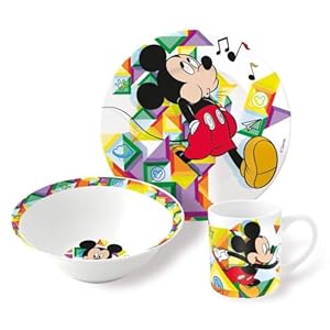 Mickey Disney 3-teiliges Kindergeschirrset