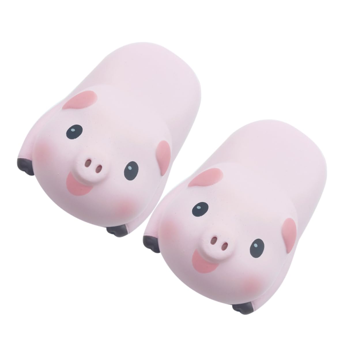 TEHAUX Lot De 3 Tapis De Souris Confortables En Coton À Mémoire De Forme En Forme De Cochon Pour Les Employés De Bureau Et Les Jeux Vidéo (2 Pièces X 3)