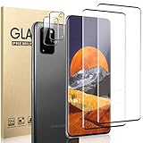 [2 +2 Pack] Galaxy S20 Plus Screen Protector + Camera Lens Protector [9H Hardness][Fingerprint Unlock] [HD Clear] 3D Full Coverage Tempered Glass Film For Samsung Galaxy S20 Plus/S20+5G 6.7 Inch