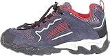 Meindl Unisex-Kinder Wanderschuh SX 1 Junior Trekking-& Wanderhalbschuhe, Blau (Marine/Rot 049), 33 EU