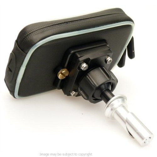 Buybits Motorcycle Bike 19Mm Fork Stem Yoke Mount With Waterproof Smart Phone Case (Sku 10336) #TOP5