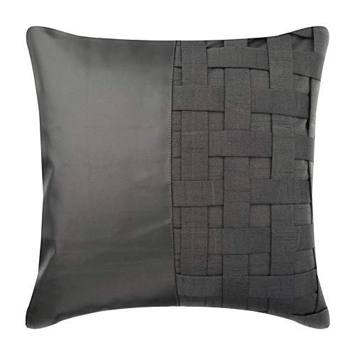 55x55 cm cojines para sofas, Gris fundas de cojines, armadura de cesta