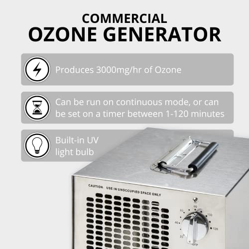New Comfort Stainless Steel Ss-700 Commercial Odor Removing Ozone Generator And Air Purifier Cleaner #TOP1