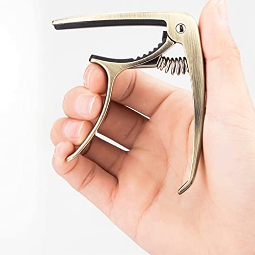 EXENXA Capo Guitare Folk Guitare Électrique Basse Ukulélé Universal One Clip Accessoires Changeur de Voix à Double Usage… - Les Beatles, Paul McCartney, John Lennon, RIngo Starr, George Harrison EXENXA Capo Guitare Folk Guitare Électrique Basse Ukulélé Universal One Clip Accessoires Changeur de Voix à Double Usage… – Image 5