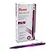 Pentel Twist-Erase GT, 0.7mm, Mechanical Pencil Transparent Violet, Box of 12 (QE207V)