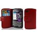 Produktbild Cadorabo Hülle kompatibel mit für BlackBerry Q10 Handyhülle aus Premium Kunst Leder Flip Klappbare Stoßfeste Magnetische [Standfunktion] [Kartenfächern] Cover Hülle für BlackBerry Q10 Tasche in Rot