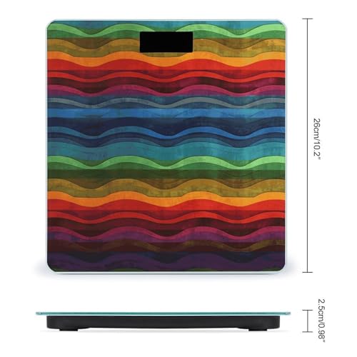 Báscula digital de baño Rainbow Smart Scale con pantalla grande miniatura 2