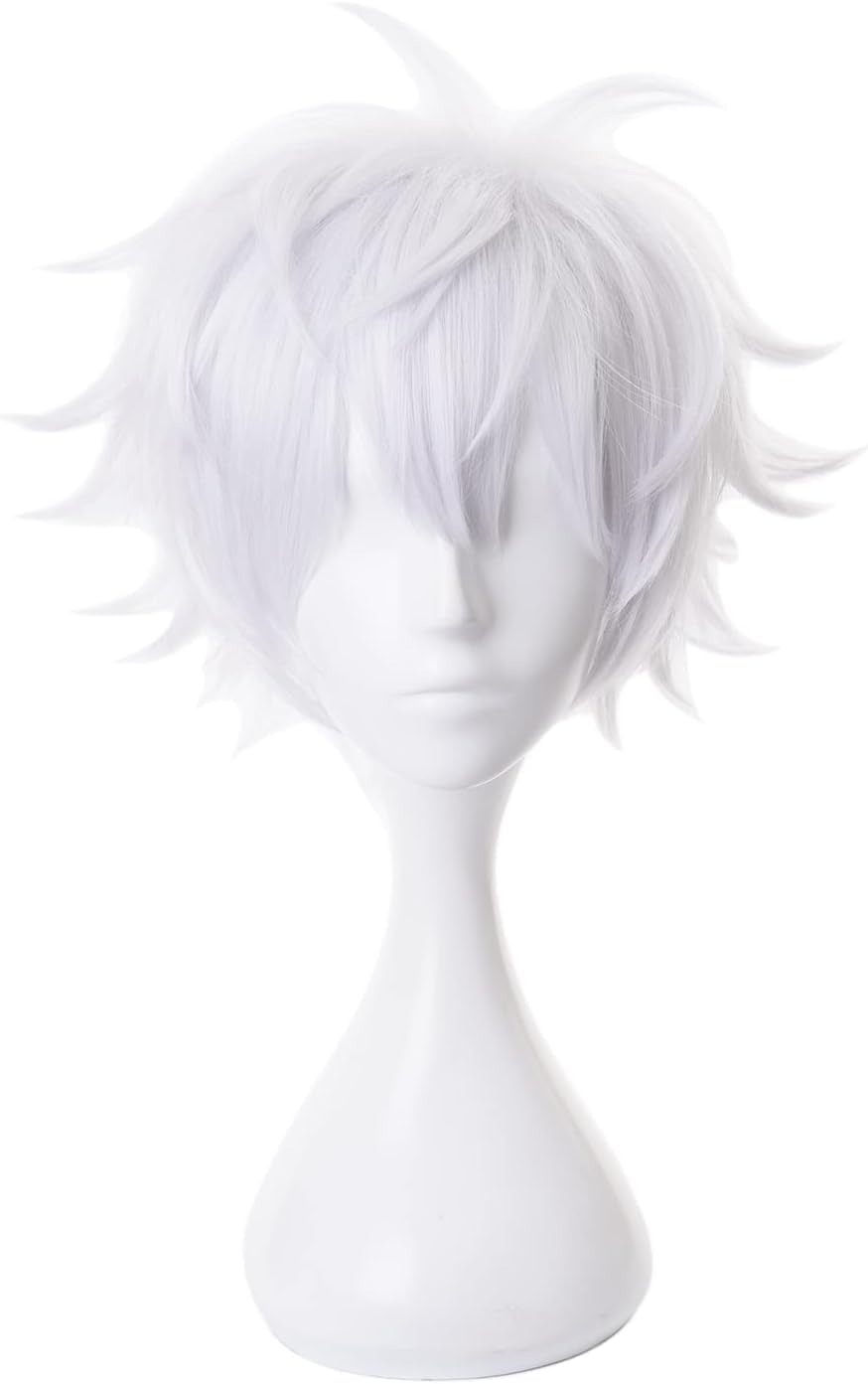 Amazon.co.jp: 五条悟 ウィッグ 呪術廻戦 コスプレウィッグ【AG-TOP 