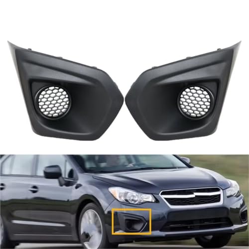 Bisel de lámpara antiniebla para Subaru Impreza 2012-2014 | Cubierta de luz resistente 4