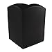 Artistic Sustainable Bamboo Curves Pen and Pencil Cup Holder, Black Coffee (ART11005C)