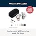 Lucid Hearing Enlite Deluxe OTC In-the-Ear Hearing Aids, Clear - For Adults with Mild to Moderate Hearing Loss - Includes 2 Listening Profiles & Up to 20 Hours of Battery Life