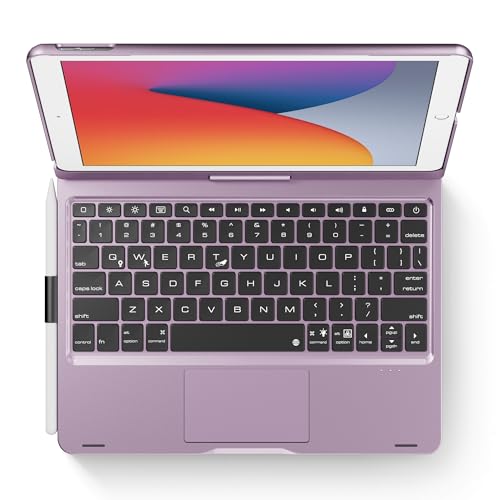 edaiser Swivel Keyboard Case iPad 10.2' (9th 8th 7th), Air...