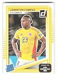 2025-26 Donruss Road to FIFA World Cup #203 Jaminton Campaz Rated Rookie Colombia Soccer Futbol Base Trading Card