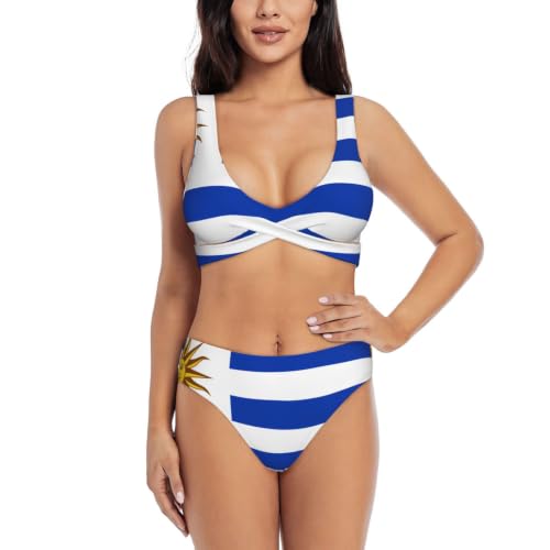 Maillot de bain deux pièces galbant avec push-up amovible Uruguay