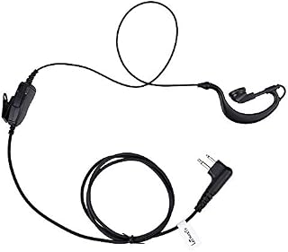 LeiMaxTe RDU4100 Earpiece,Compatible with Motorola RDM2070D CLS1110 CLS1410 CP185 CP200D 2 Way Radio
