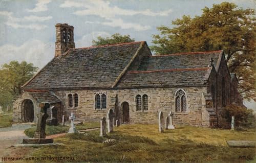 Impression d'affiches Heysham Church pour habiller un grand mur vide avec élégance