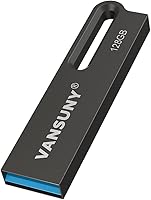 VANSUNY 128GB Metal Waterproof USB 3.0 Flash Drive - High Speed Thumb Drive for PC, Laptop, Mac, Tablets