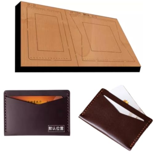 Matrice de découpe en cuir 105x65mm, outil de gaufrage premium - 2