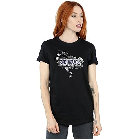 Beetlejuice Women's Sandworm Boyfriend T-Shirt Cover