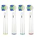 ITECHNIK Recambios Cepillo Compatible Oral b,cabezales de repuesto Compatible eléctrico Pro 700...