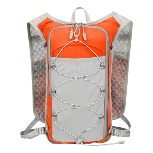 Nybhyjka Paquete de hidratación Running, Mochila de hidratación Running,Jogging Daypack con Bolsillos - Mochila Reflectante de hidratación con Bolsillo Multifuncional para Hombres Mujeres niños