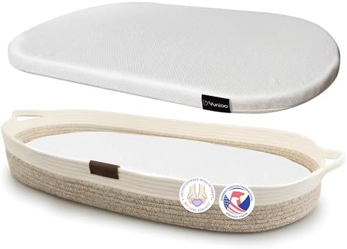 Yunioo Changing Basket with Soft Pad for ...
