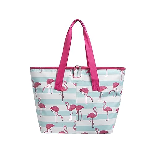 geckobrands 25L Tote Cooler - Waterproof for Extreme Water Sports Holds 34 Cans, 28 Slim Cans, or 16 Bottles3