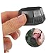 MUSISALY Tennis Handle End Cap Durable Plastic Racket Butt Lid Non Slip Design for Secure to Install Tennis Accessory Compatible with Various Racket Brands