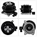 AULINK 03C121004J Water Pump For Audi A1 A3 Volkswagen/VW Beetle Passat CC Eos Golf Plus Jetta Polo Scirocco Touran Sharan Seat Ibiza Skoda Fabia 05-23 1.4TSI 1.4GTI 1.4L 03C121004D