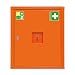 Produktbild SÖHNGEN Verbandschrank nach DIN 13169 - eintürig, signalorange, HxBxT 560 x 490 x 200 mm - ohne Inhalt - Apotheke Apotheken Arzneischrank Arzneischränke Betriebssicherheit Erste-Hilfe Erste-Hilfe-Schrank Erste-Hilfe-Schränke Hängeschrank Medizinschrank