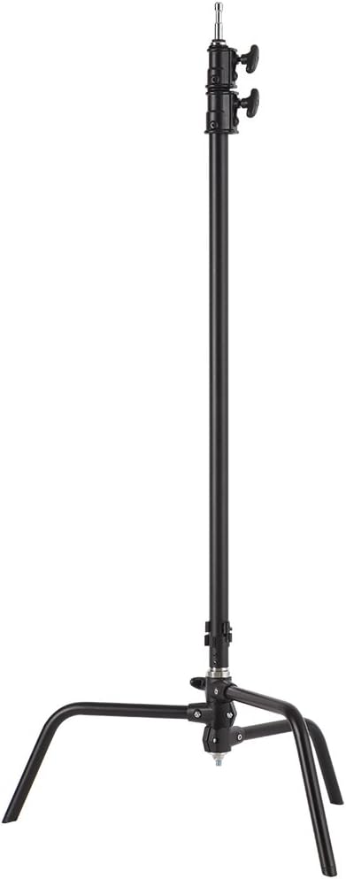 40" Black Double Riser C-Stand