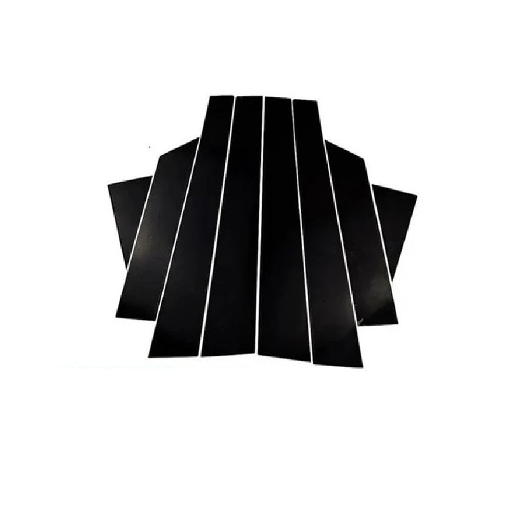 Bertdcx One Color For Mg Zs 2018-2023 Polished Window Trim Cover Bc Column Stickers Auto Accessories Auto Parts