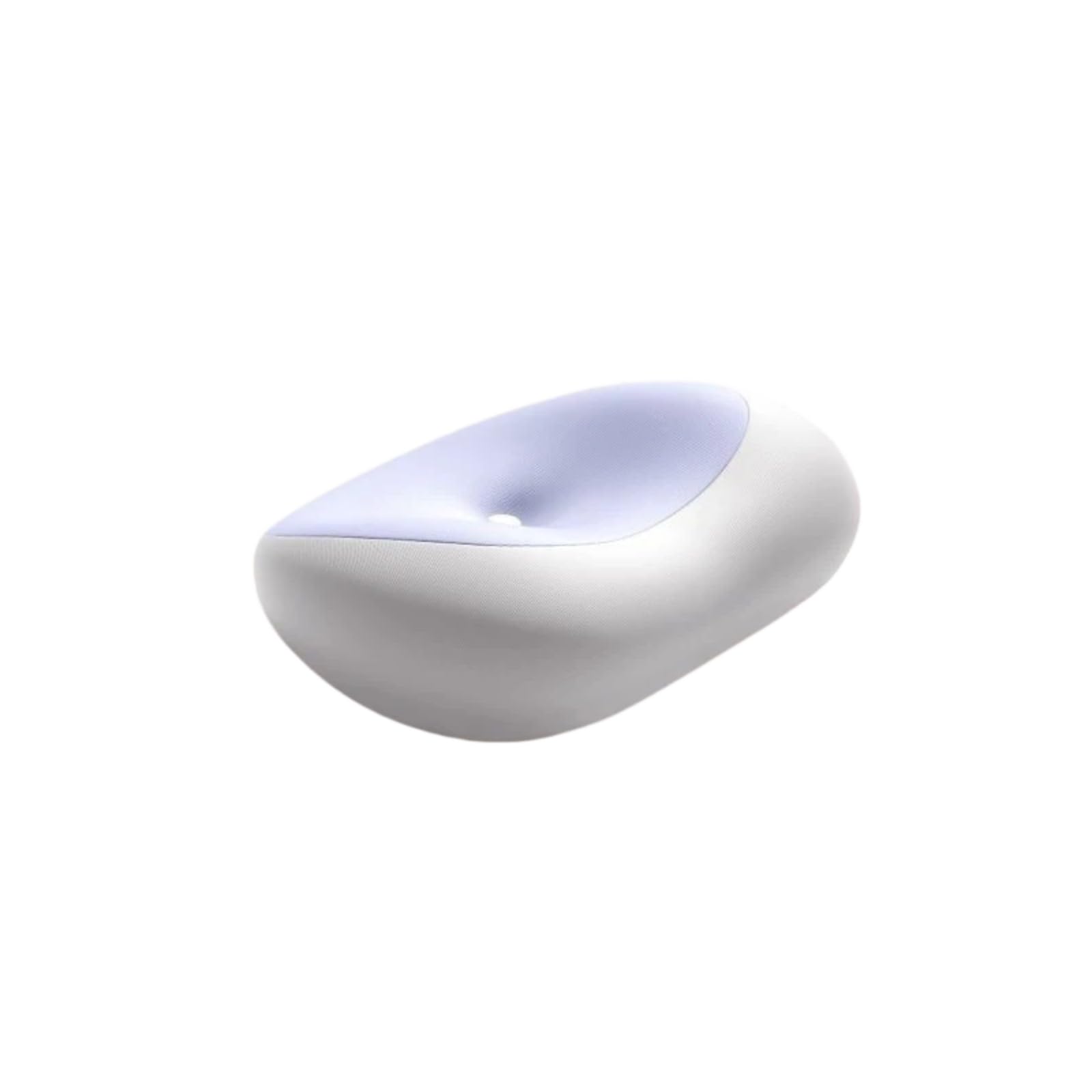 Almohada cervical, almohada de apoyo para el cuello, almohada de espuma viscoelástica, almohada ortopédica, almohada ergonómica de contorno, para aliviar el dolor de cuello y dormir mejor