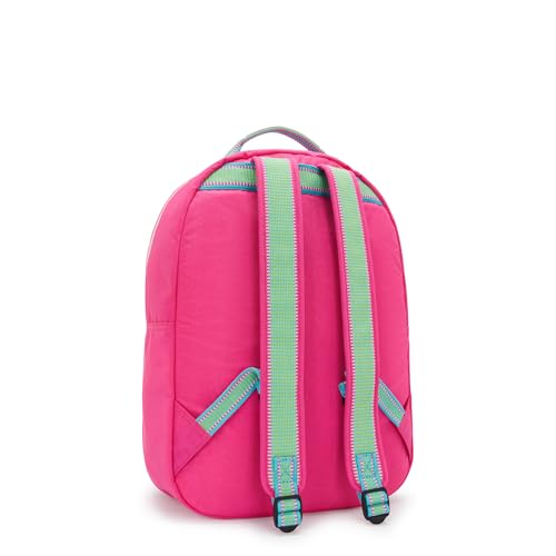 Image of Kipling Women's Seoul 15 inch Laptop Backpack, Durable, Roomy with Padded Shoulder Straps, Built-In Protective Sleeve