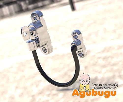 Agubugu Baby AGU-016 Pimapen Kapı ve Pencere Çocuk Kilidi (Beyaz, 100g) - Görsel 6