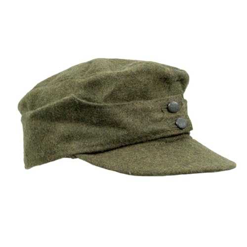 Epic Militaria Reproduction WW2 German Army M43 Field Cap - Field Grey (62 cm)