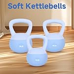 Leikefitness Soft Kettlebells,Steel Shot Filled Weights for Women and Men,Color Coded Anti Slip Soft Kettlebells,Home workout - Image 5