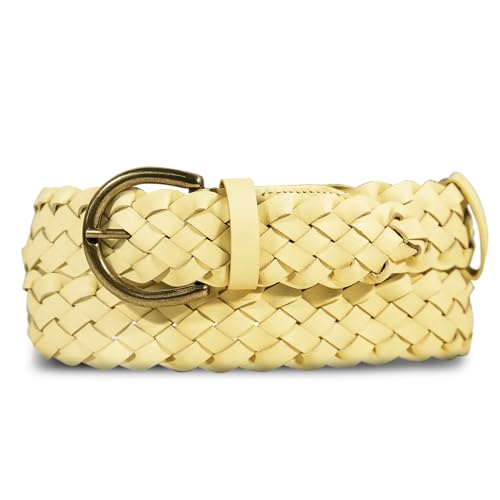 Image of Lucky Brand Women's Fashion Leather Belt | Stylish | Trend | Classic | Modern | Jean | Pant | Skirt | Dress