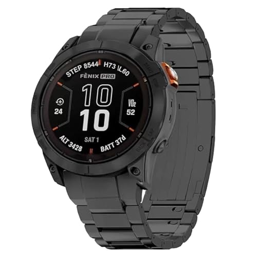Bracelet de montre en métal titane 26mm sans outil pour Instinct 3