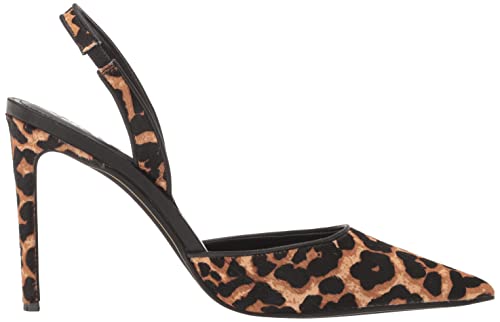 Dkny Women's Essential Open Toe Fashion Pump Heel Sandal Heeled, Leopard, 8.5 #TOP5