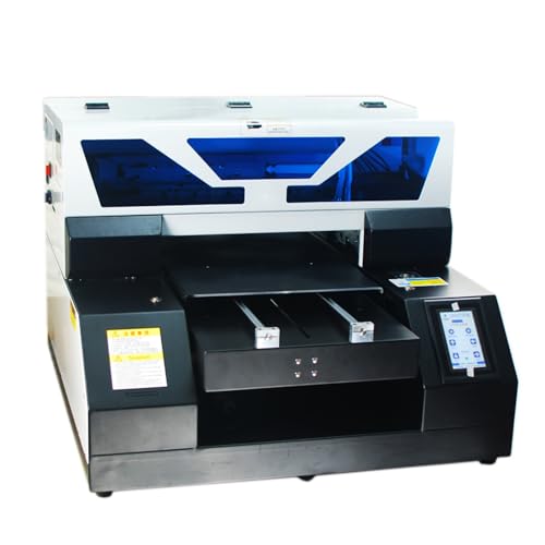 PEIXU Imprimante Multifonction A3 UV Imprimante Automatique à Plat A3 UV19 Imprimante Bouteilles Imprimante,Noir,USB 2.0,Résolution 2880 x 1440 DPI,pour PVC Verre Bois Impression