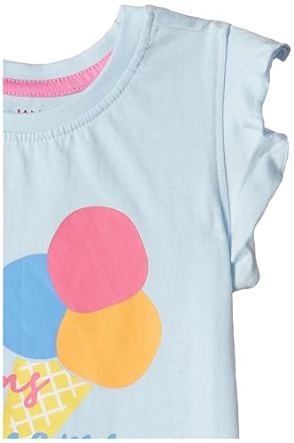 Image of Amazon Brand - Jam & Honey Girls Cotton Graphic Printed Half Sleeves T-Shirt | Regular Fit | Soft & Breathable | Age 9-16 Years (Available in Pack of 5 & Pack of 3)