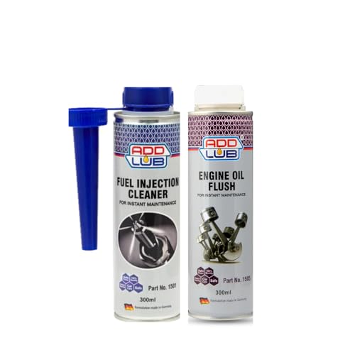Image of ADD LUB Petrol Engine Maintenance Kit - Fuel System Cleaner & Engine Flush | Restores Power & Increases Fuel Efficiency | 300ml