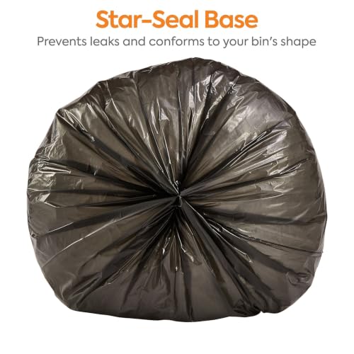 Image of Coastwide Professional 7-10 Gallon Trash Bag, 24 inch x 23 inch, Low Density, 0.35 mil, Black, 500 Bags /Box