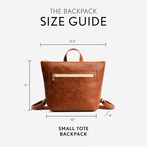 Mochila Small Tote de Cuero Portland Leather Goods miniatura 4