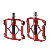 Rodamientos lisos: estructura de 3 rodamientos suave que hace que todos los pedales sean resistentes y fuertes.